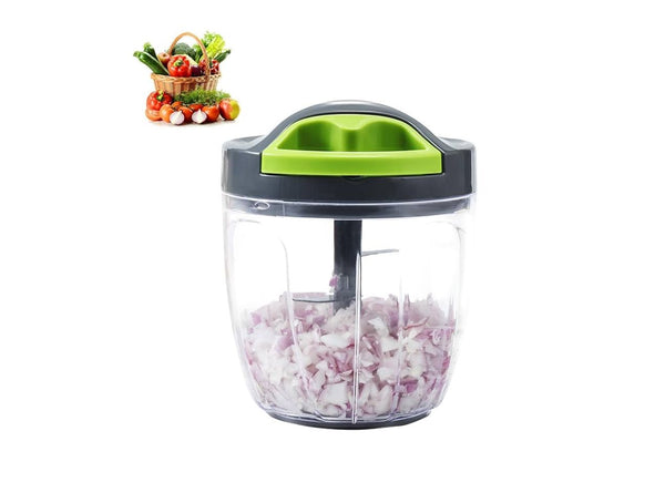 Manual Chopper / Speedy Chopper / Hand Chopper / Manual Chopper / Hand Cutter / Food Processor / 900ML with 5 Blades / 500ML with 3 Blades